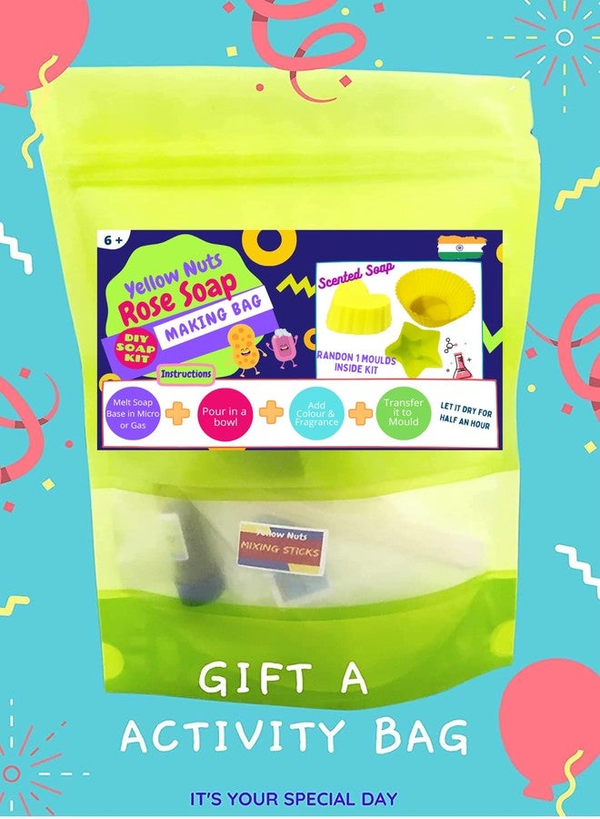 Yellow Nuts مجموعة هدايا عيد ميلاد الأطفال من يلو ناتس، تتضمن أكياس هدايا وحشوات بيناتا، مكونة من 6 قطع، مناسبة للأعمار من 7 إلى 12 سنة. - Image 4